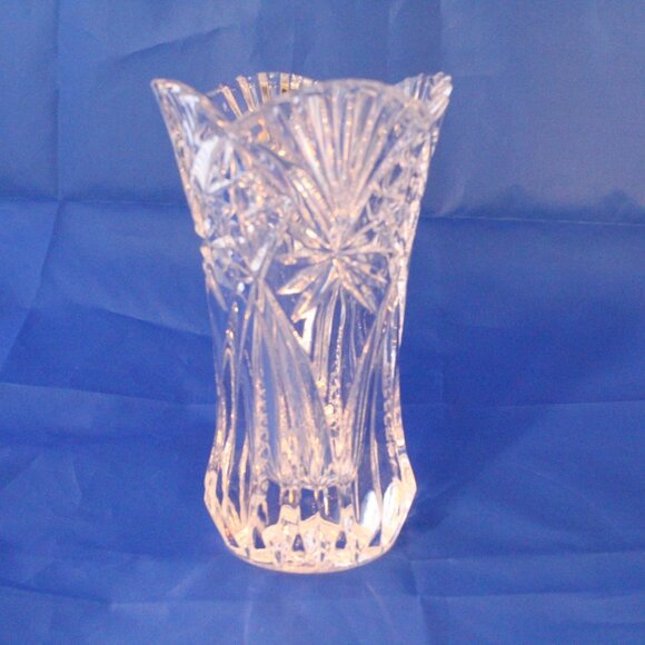 JG Durand of France Chrystal Vase - Vintage Lead Crystal from 90's - 6 3/4" Tall - Picture 9 of 9